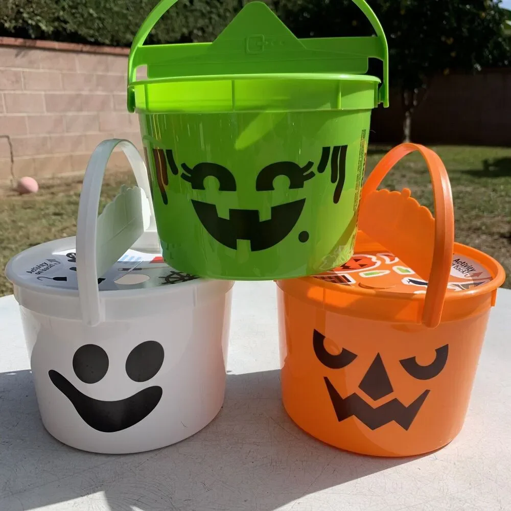 McDonald’s 2022 Halloween Pails You Choose Color or Complete Set